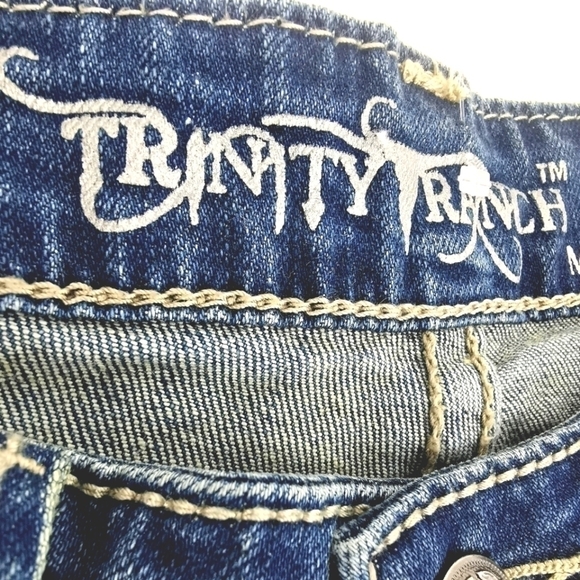 NWT Trinity Ranch Women's 5 Blue Boot Cut Jeans - Picture 10 of 16
